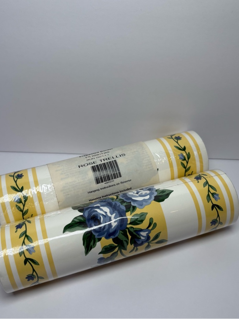 NEW Longaberger Rose Trellis Cottagecore Wallpaper Border Rolls 6.75 X 5 Yards